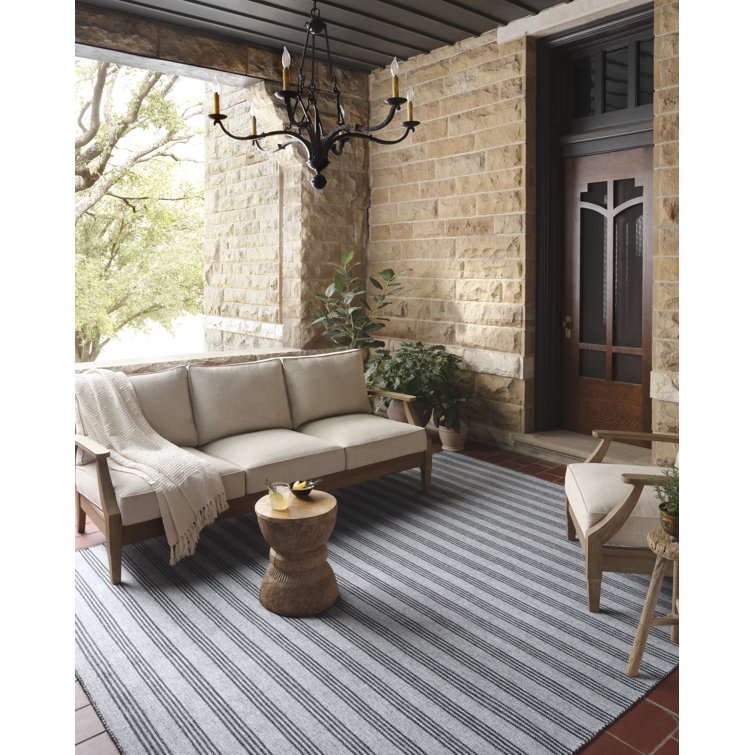 Dove Charcoal Gray Synthetic Flat Woven Reversible Area Rug 9'3" x 13'