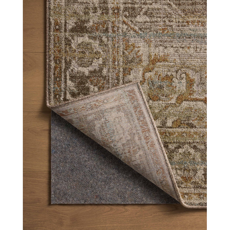 Bark Sunrise 5' x 7' Wool and Cotton Rectangular Area Rug