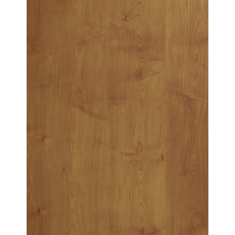 Natural Cherry Adjustable 5-Shelf Tall Bookcase