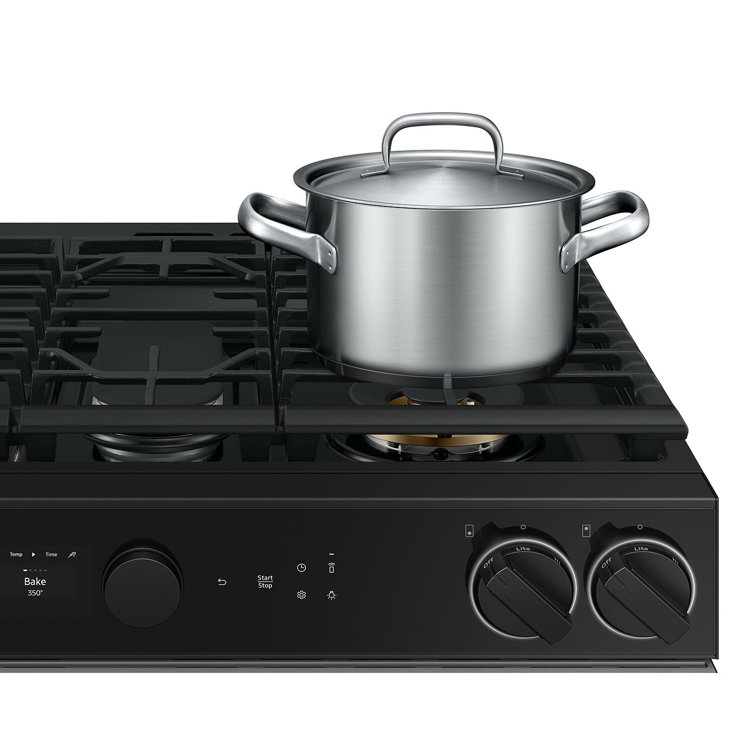 Samsung 6.0 Cu. Ft. Stainless Steel Smart Slide-In Gas Range