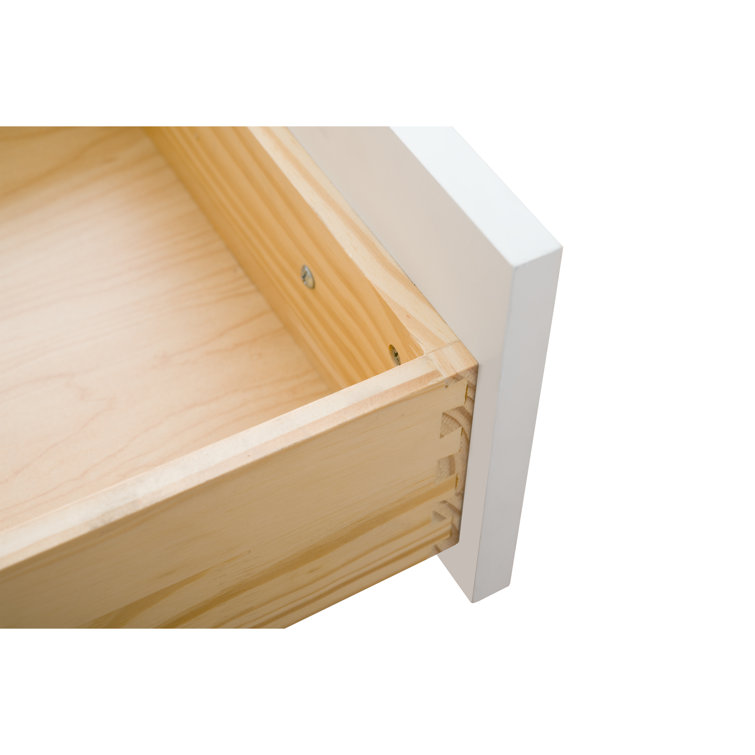 White 48'' Single Bathroom Vanity with Engineered Marble Top