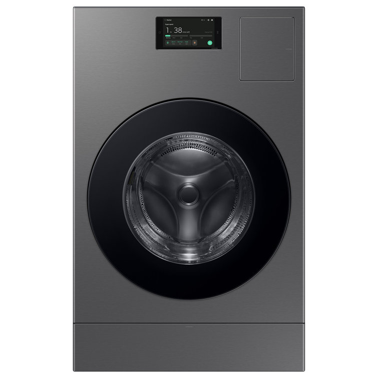 Dark Steel 5.3 cu. ft. Smart Front Load Washer Dryer Combo