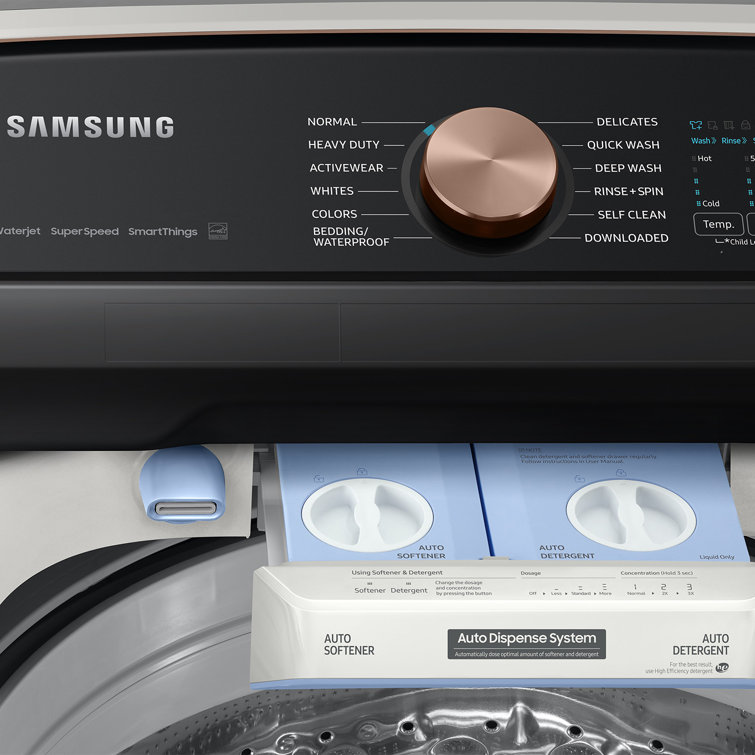 Samsung 5.5 cu. ft. White Smart Electric Top Load Washer