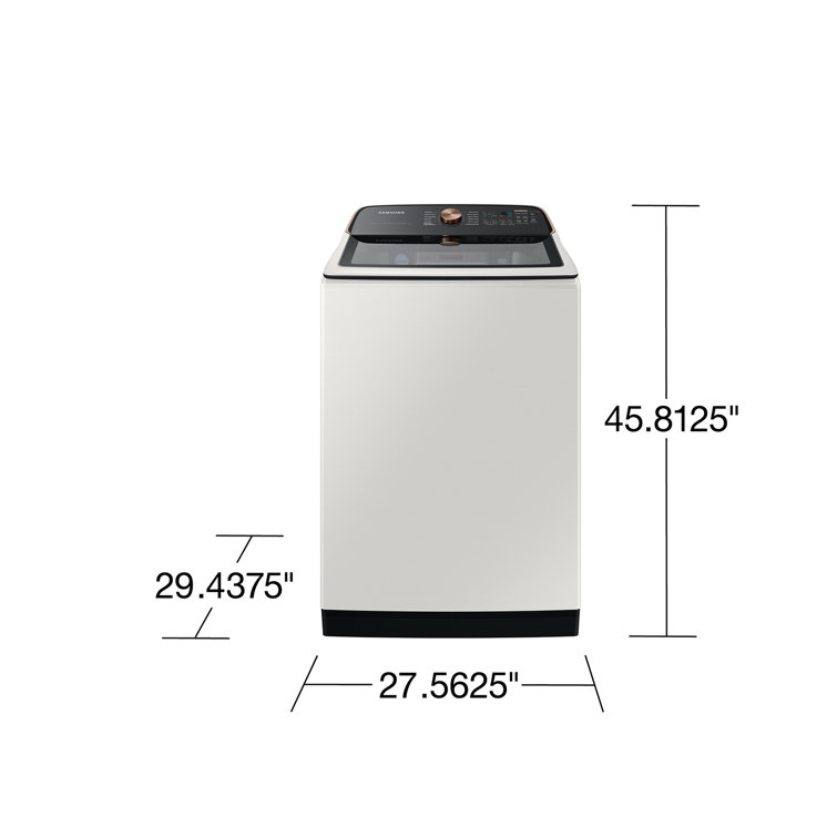 Samsung 5.5 cu. ft. White Smart Electric Top Load Washer