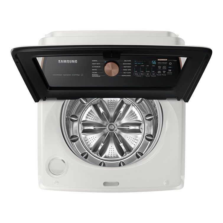 Samsung 5.5 cu. ft. White Smart Electric Top Load Washer