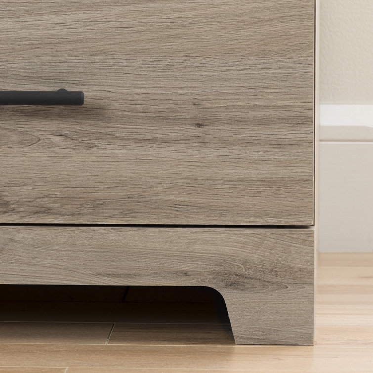 Rustic Oak Double Dresser with Extra Deep Drawers