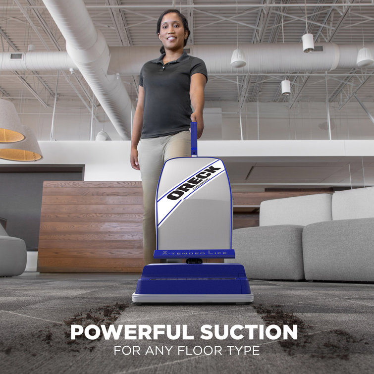 Oreck Blue and Gray Commercial Upright Vacuum Cleaner