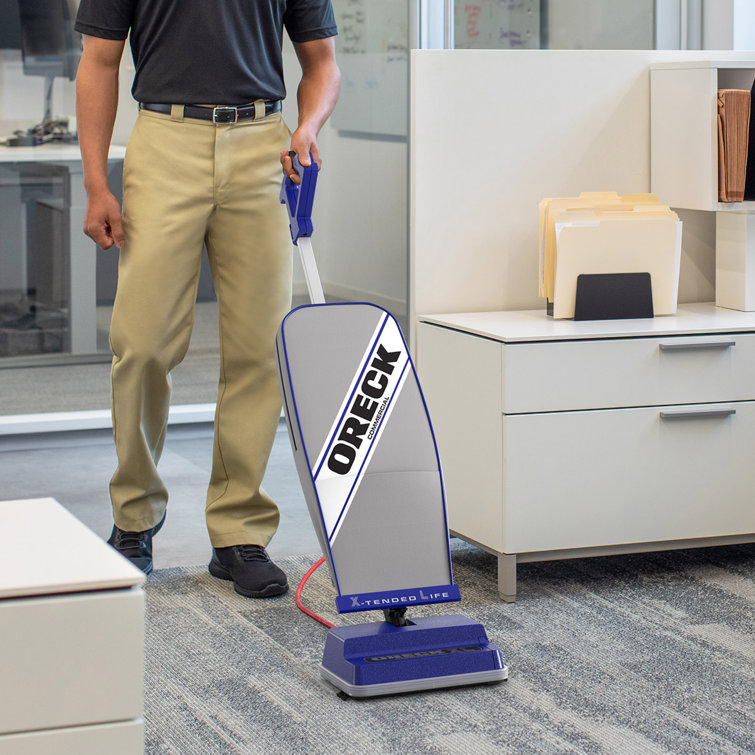 Oreck Blue and Gray Commercial Upright Vacuum Cleaner
