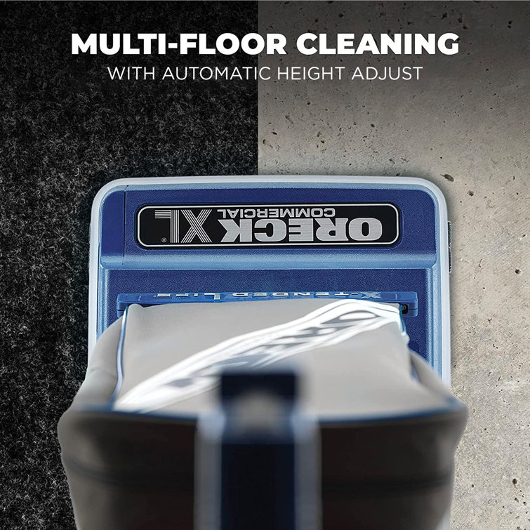 Oreck Blue and Gray Commercial Upright Vacuum Cleaner