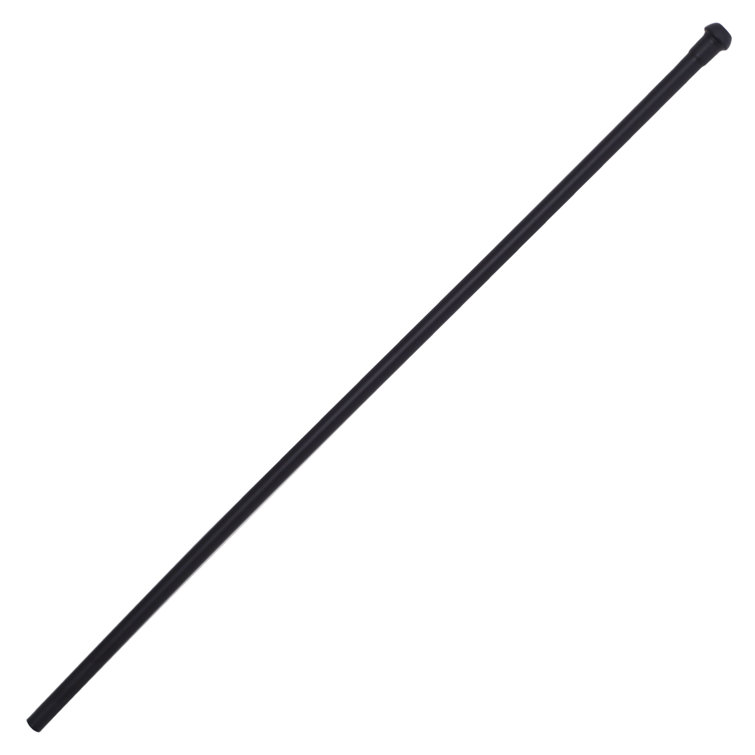 Matte Black Brass Bullnose Faucet Supply Line, 20 inches