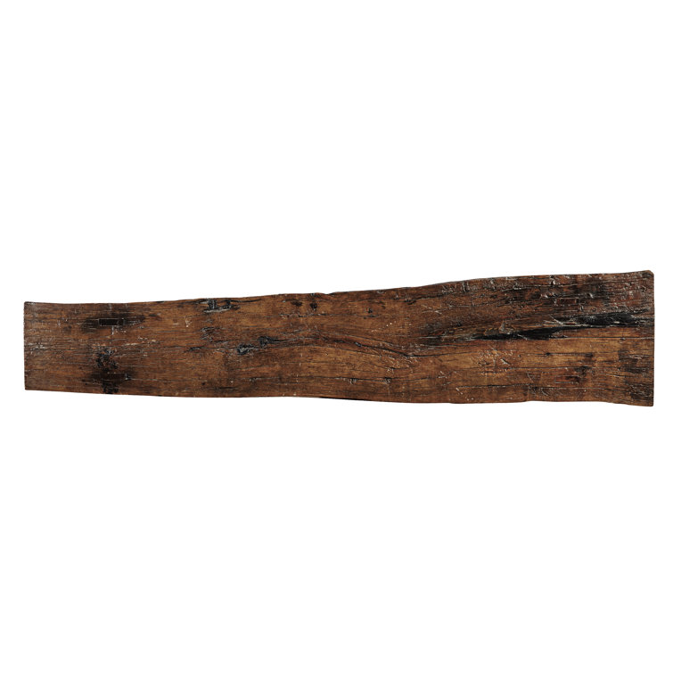 Antique Brown Reclaimed Wood Long Dining Bench