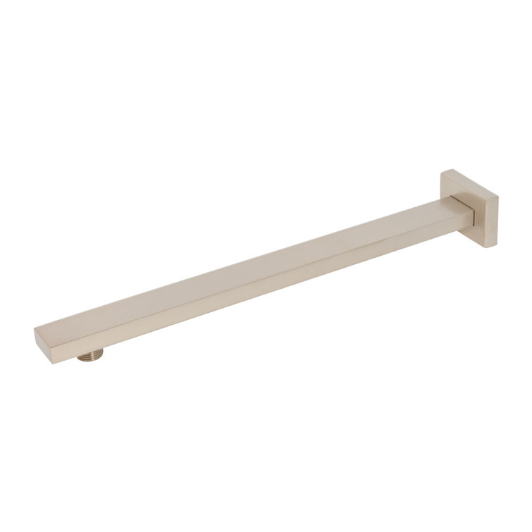 20-Inch Brushed Nickel Square Wall Shower Arm