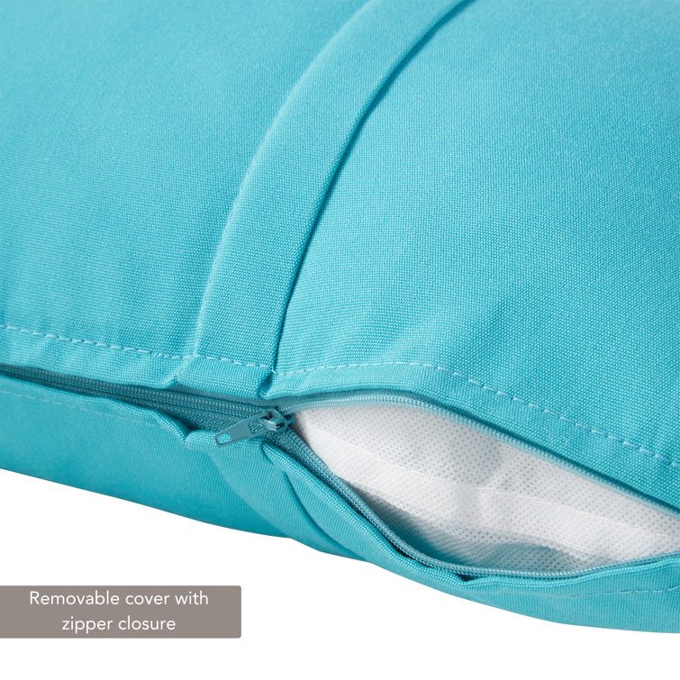 Aruba 20" Square Sunbrella Outdoor Throw Pillow Set