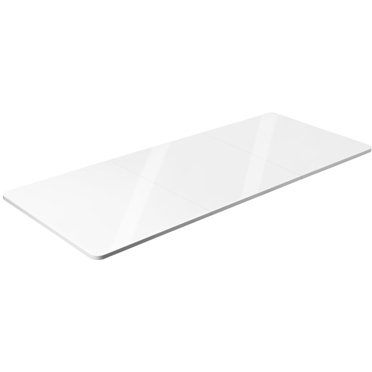 Black 71" x 30" Manufactured Wood Table Top