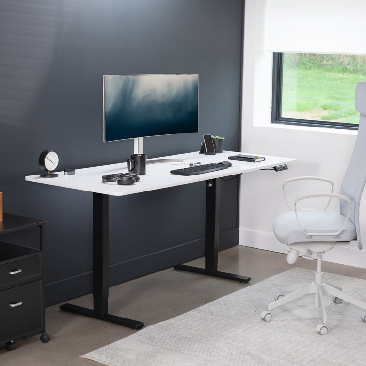 Black 71" x 30" Manufactured Wood Table Top