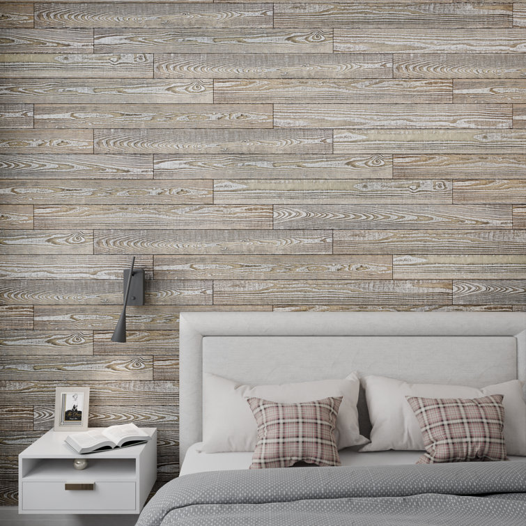 Barn Gray Premium Rustic Wood Wall Planks - 4 ft. Length (6-Pack)