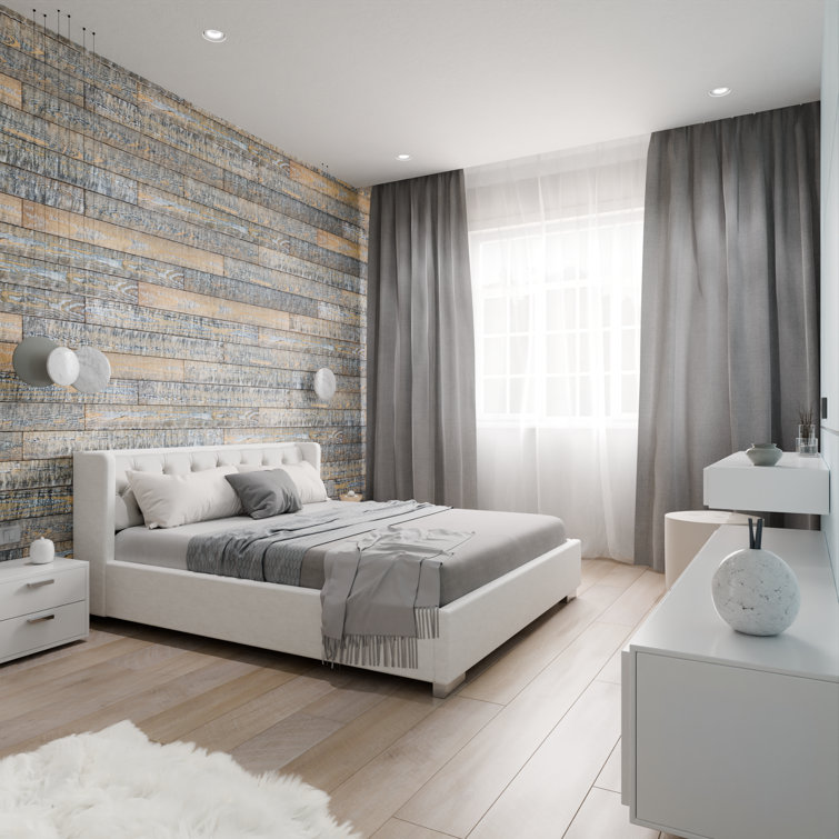 Camo Distressed Pine Barn Wood Wall Planks 4 ft 6-Pack