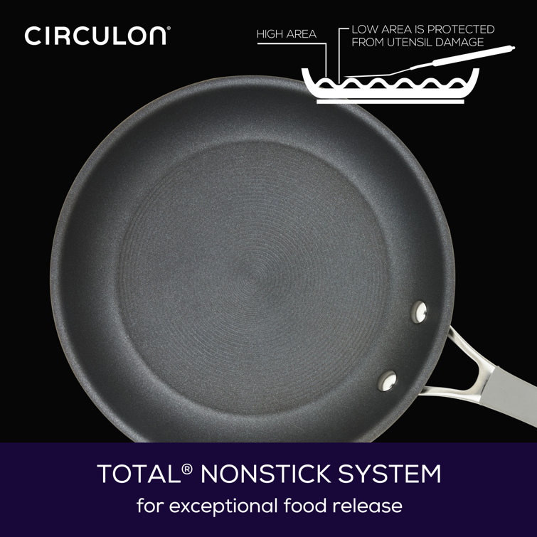 Gray 10-Piece Nonstick Aluminum Cookware Set with Glass Lids