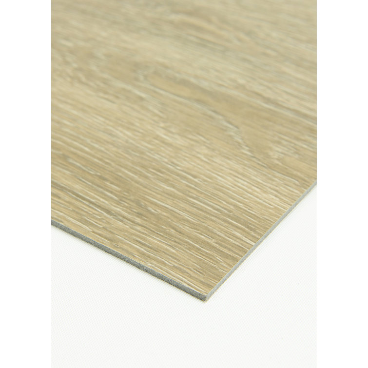 Light Oak Self-Stick Waterproof Vinyl Floor Planks
