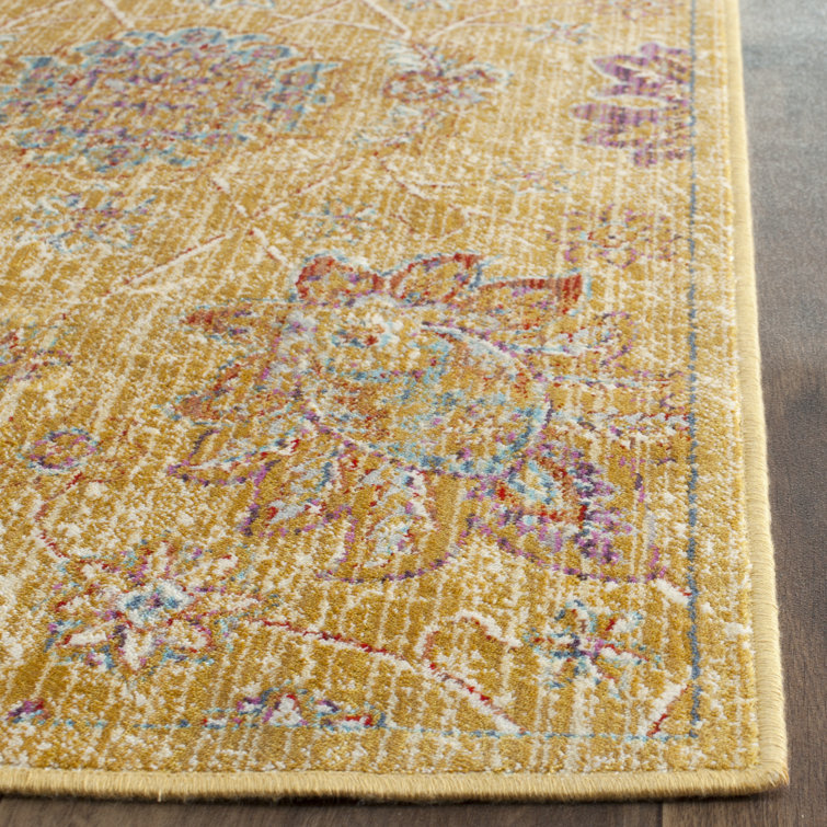 Elysian Light Blue Viscose 47" Rectangular Rug