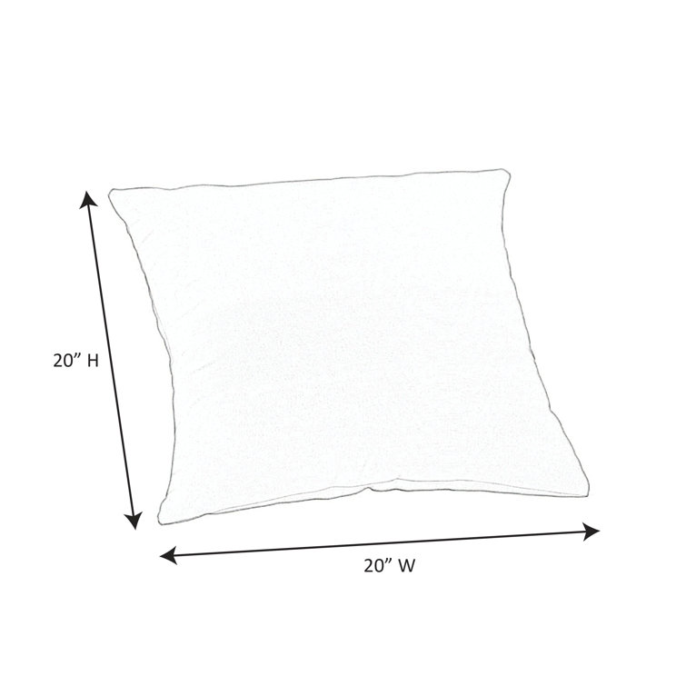 Maxim Navy Striped Sunbrella 20" Square Outdoor Pillow