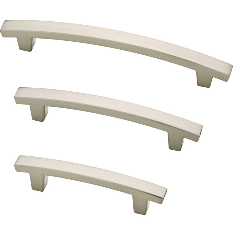 Brushed Nickel 5.39-Inch Cabinet Bar Pull with Mounting Hardware