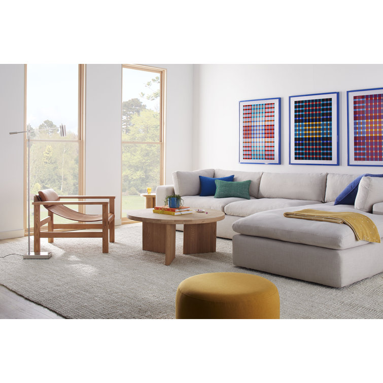 Sleek Brushed Steel LED Floor Lamp with Touch Sensor and Adjustable Arm