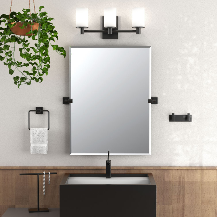 Matte Black Freestanding Countertop Hand Towel Holder with Weighted Base