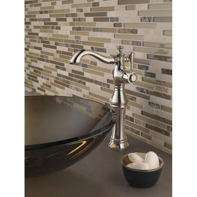 Cassidy Brushed Nickel Single Hole Bathroom Faucet