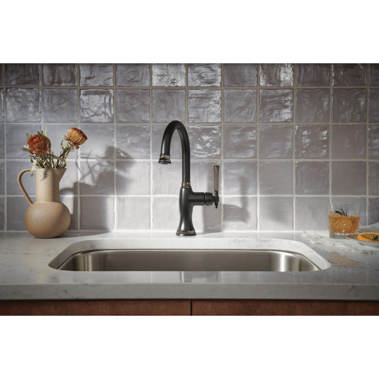 Stainless Steel Traditional Deck Mounted Bar Faucet
