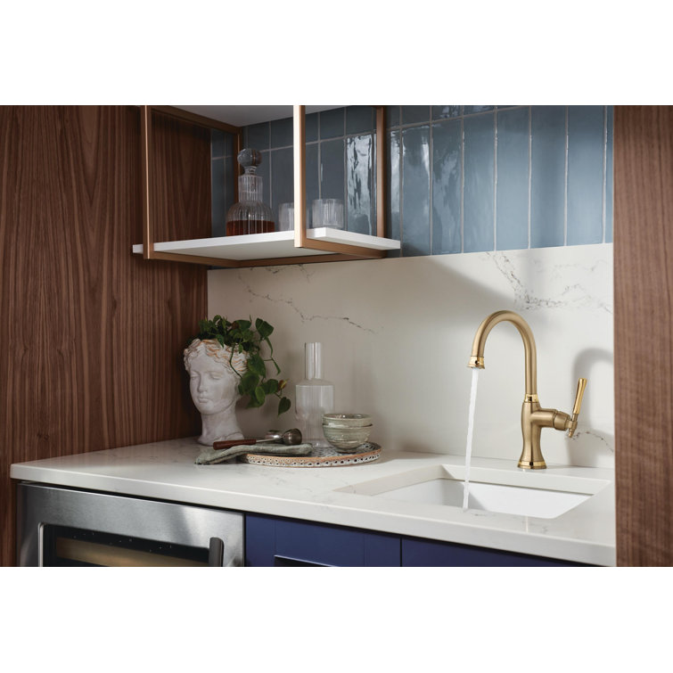 Stainless Steel Traditional Deck Mounted Bar Faucet