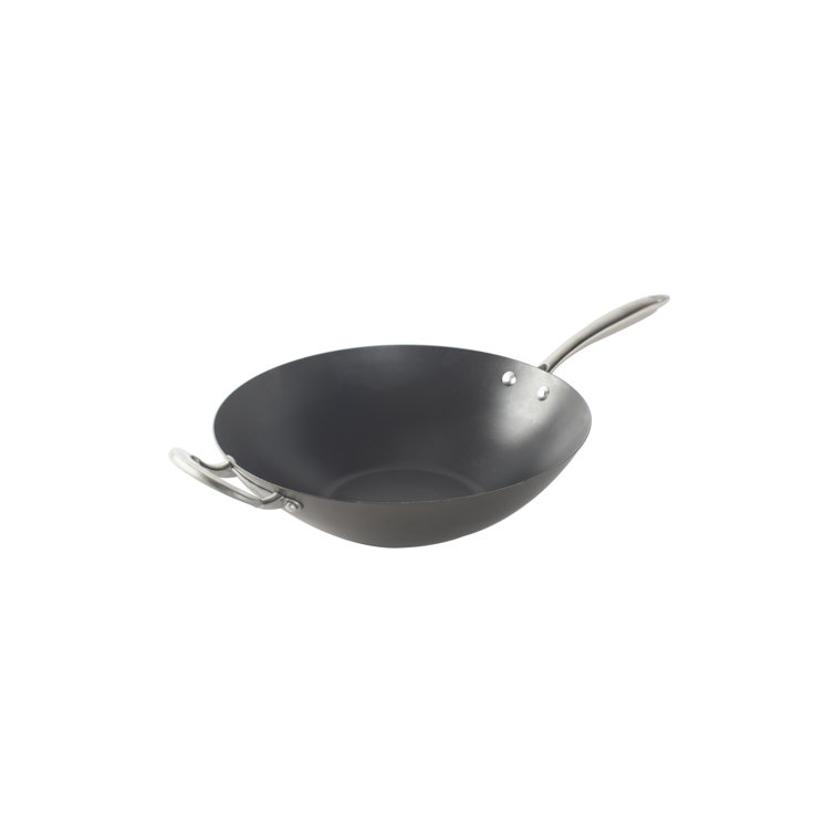 Nordic Ware 14'' Non-Stick Aluminized Steel Wok with Stainless Handles
