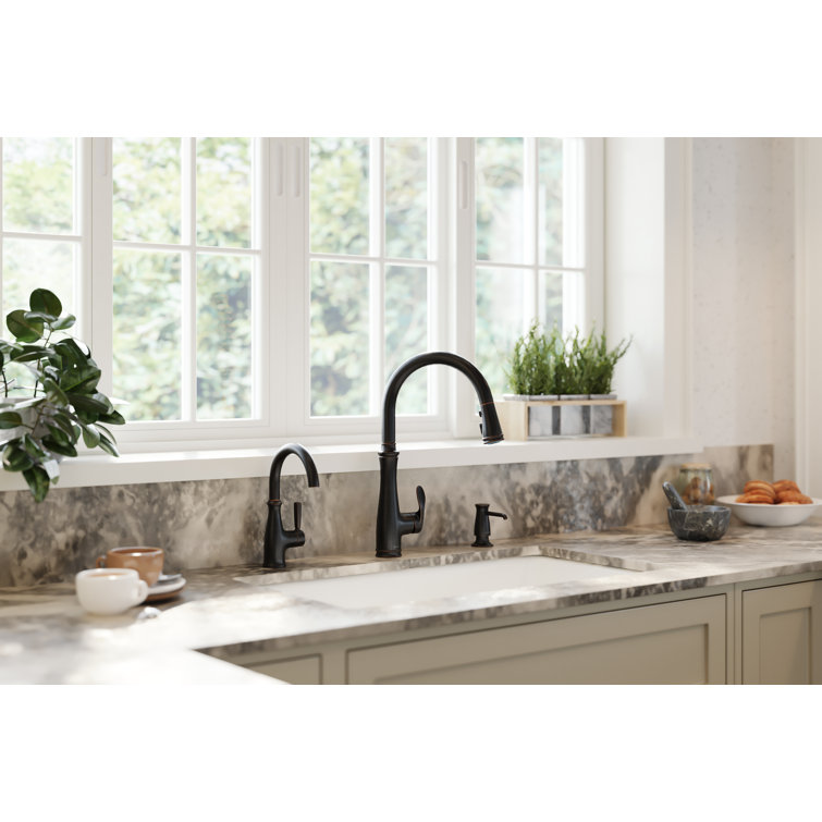 Matte Black Stainless Steel Soap and Lotion Dispenser