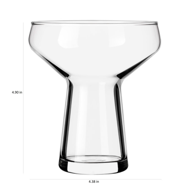 Libbey 14-Ounce Large Stemless Margarita Glass Set