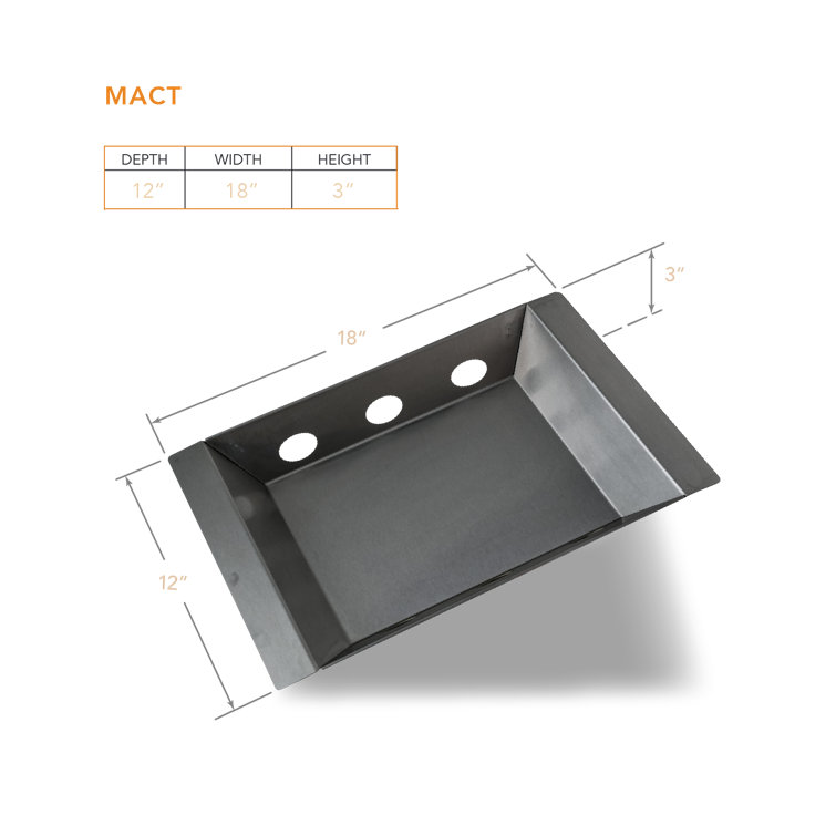 Mont Alpi Stainless Steel Charcoal Tray Basket Holder