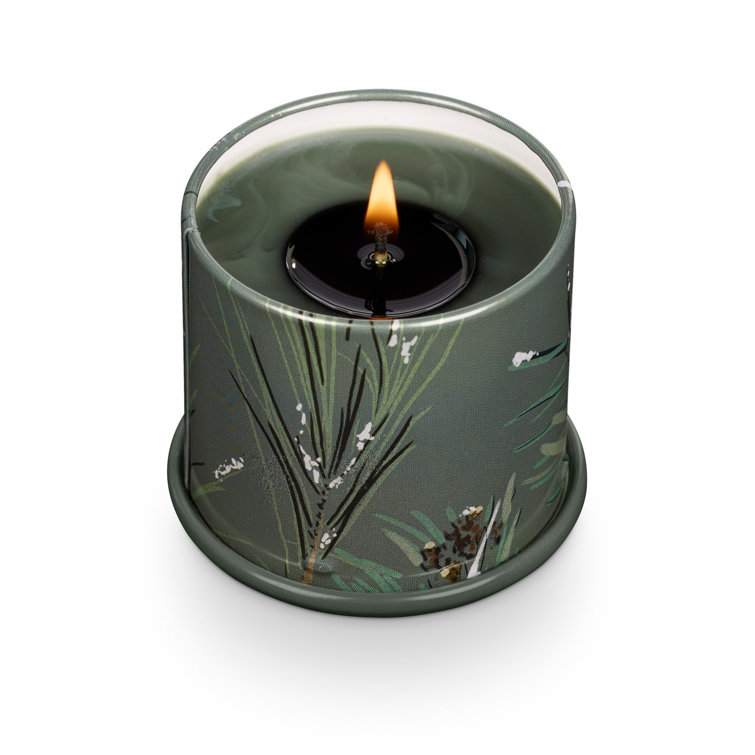 Winter Green Soy Scented Candle in Tin