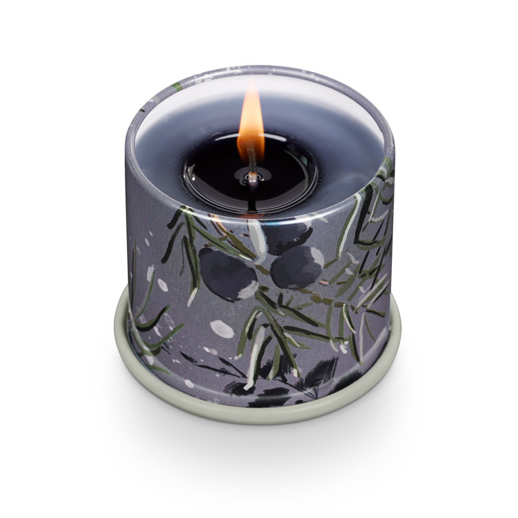 Black Soy Winter Scented Demi Vanity Tin Candle