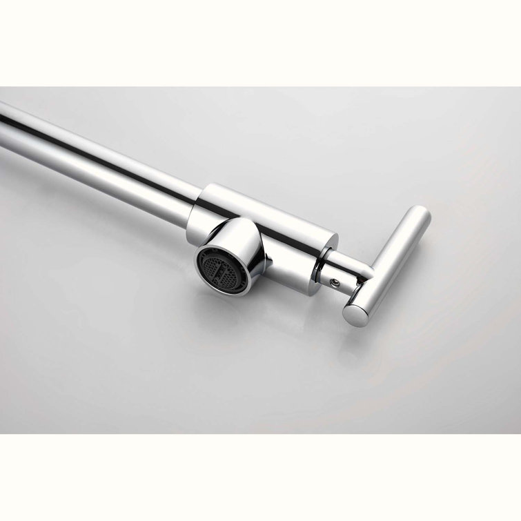 Chrome Wall Mount Folding Kitchen Pot Filler Faucet