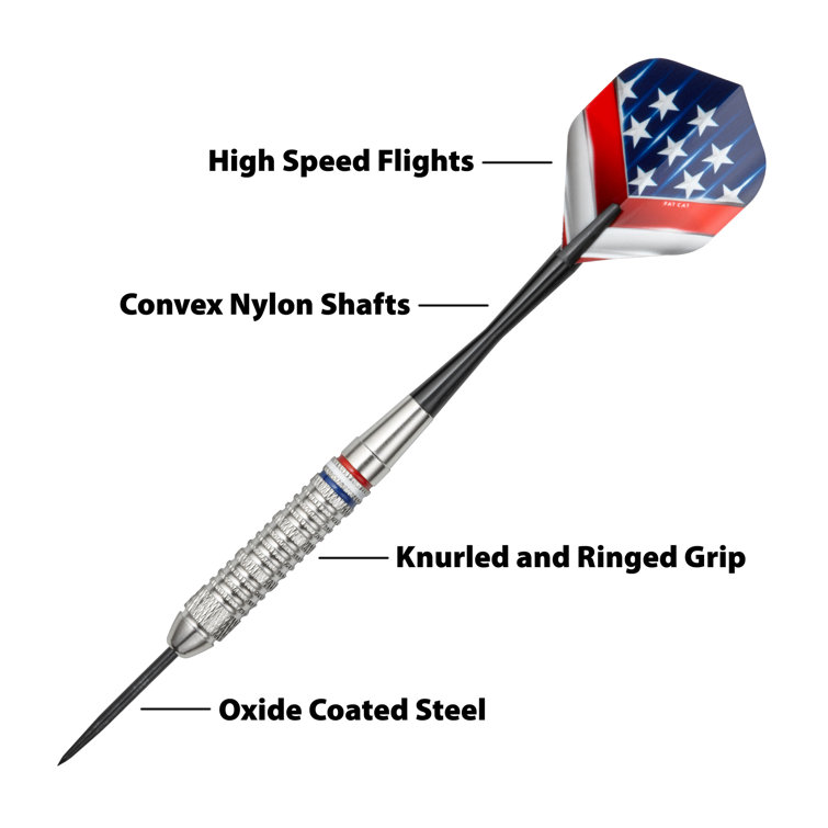 Fat Cat Fat Cat Support Our Troops Dart (Set of 3)