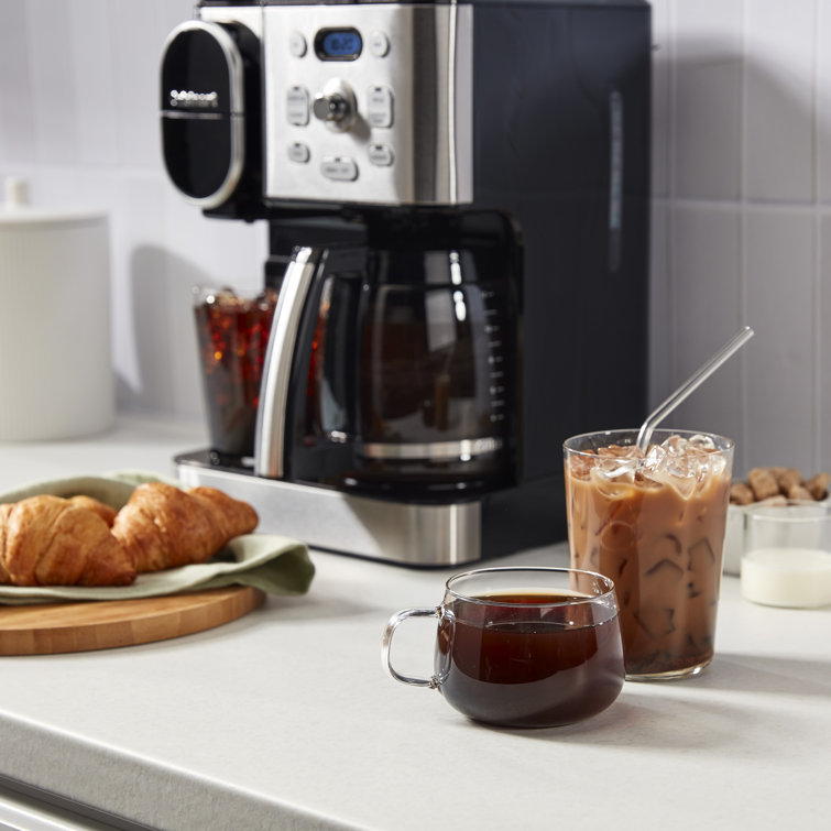 Cuisinart 12-Cup Black and Silver Coffee and Tea Brewer
