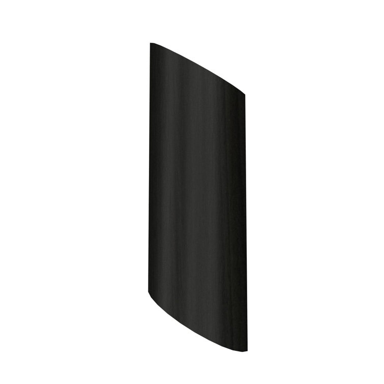 Charcoal Black Wooden Dimmable Wall Sconce