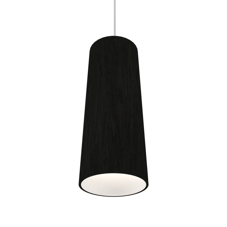 Matte Black Mini LED Pendant Light