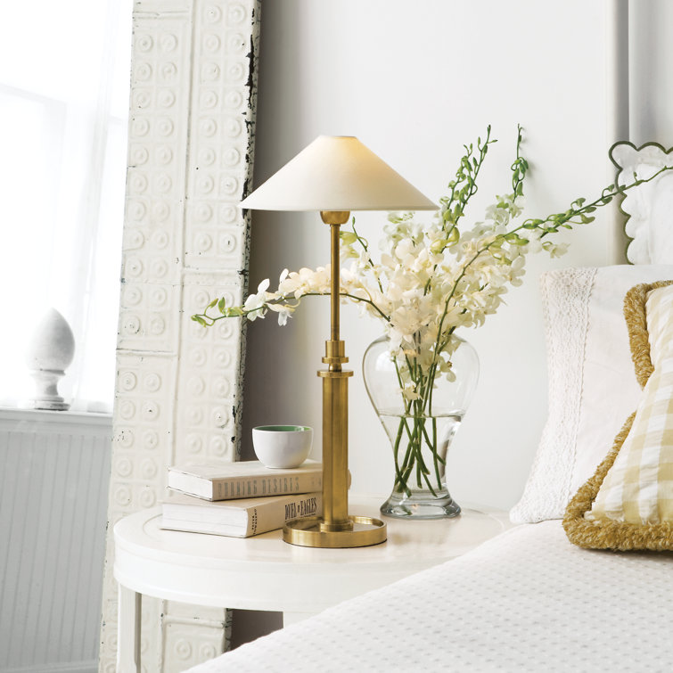 Edison Hand-Rubbed Antique Brass Adjustable Table Lamp