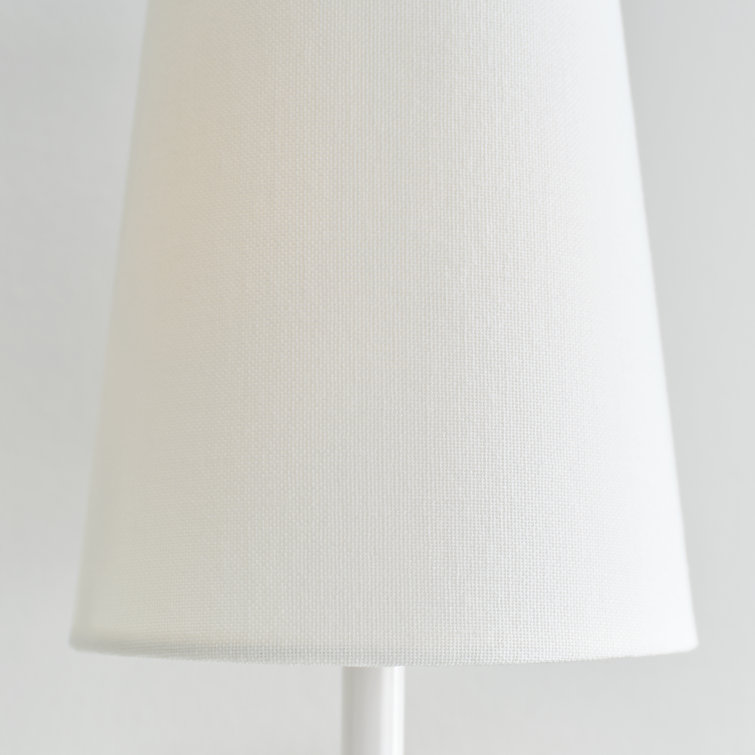 Elegant Monroe Dimmable Brass Wall Sconce with Linen Shade