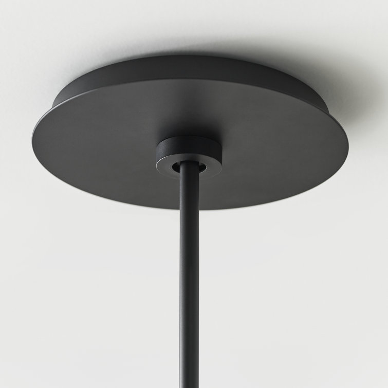 Carson Sleek Midnight Black Modern LED Chandelier