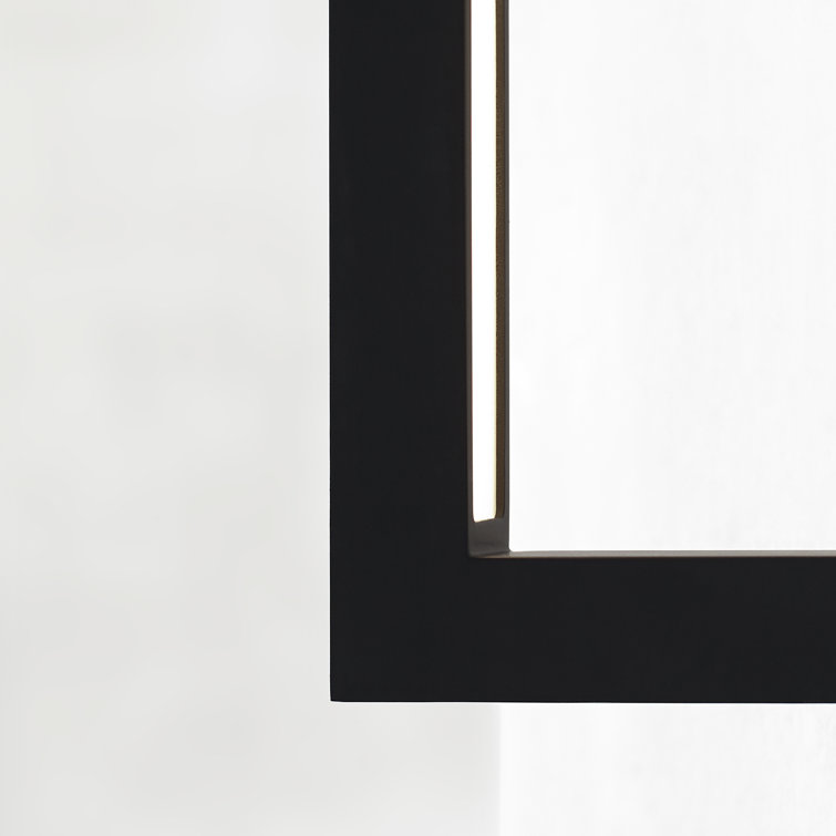Stagger LED Dimmable Wall Sconce in Nightshade Black