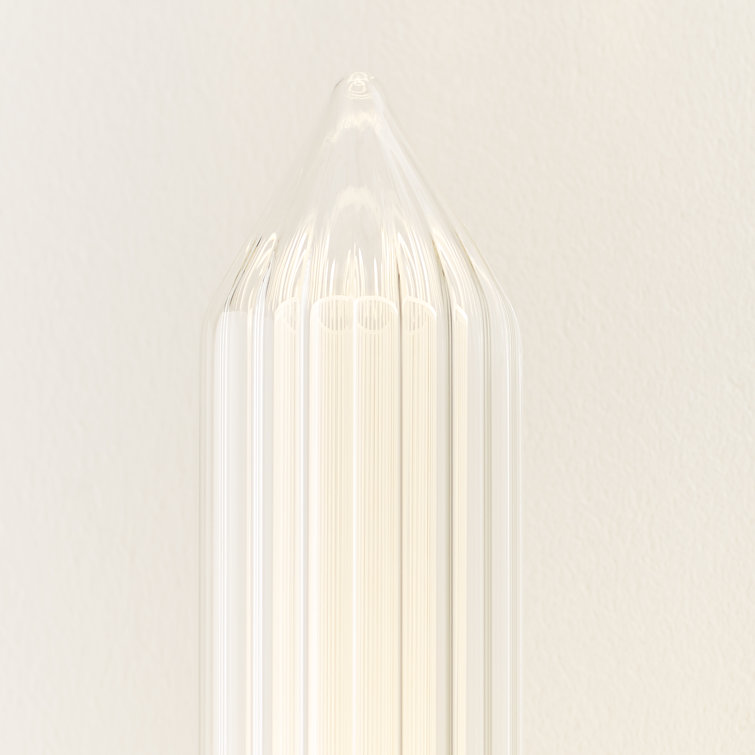 Langston Brass Dimmable LED Crystal Sconce