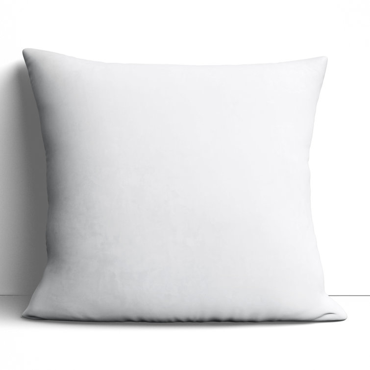 22" x 22" White Down Feather Pillow Insert