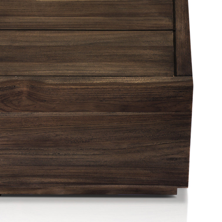 Mystica Large Teak Brown Outdoor Coffee Table