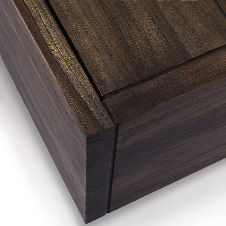 Mystica Large Teak Brown Outdoor Coffee Table